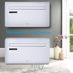 10000 BTU Wall Mounted Air Conditioner and Heat Pump without outdoor unit with W