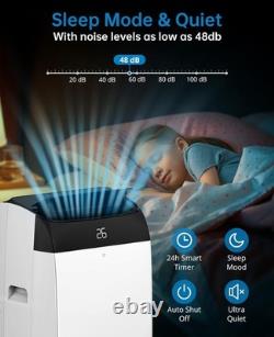 10000BTU Air Conditioner 4-In-1 Portable Air Conditioning Unit, Fan & Sleep Mode