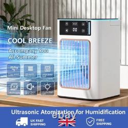 10L Portable Cooler Air Conditioning Unit Fan Humidifier With Remote Control UK
