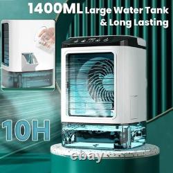 10L Portable Cooler Air Conditioning Unit Fan Humidifier With Remote Control UK