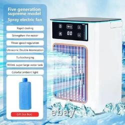 10L Portable Cooler Air Conditioning Unit Fan Humidifier With Remote Control UK
