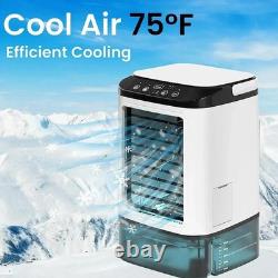 10L Portable Cooler Air Conditioning Unit Fan Humidifier With Remote Control UK