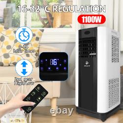 1100W Portable Air Conditioner 9000 BTU Mobile Air Conditioning Unit Cooling UK