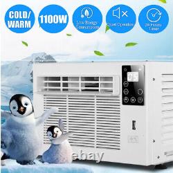 1100W Portable Cooler Air Conditioning Unit Cool & Warm Dehumidify With Remote