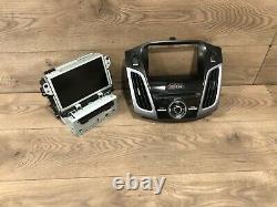 12 2014 Ford Focus Face Control Sony Navigation Stereo Mp3 Display Screen Oem