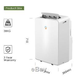 12000BTU Air Conditioner Portable Conditioning Unit 4.25kW Remote Energy Class A