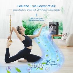 1200Ml Portable Air Conditioner Cooling Fan, Mini Air Conditioning Unit with