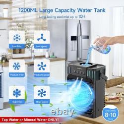 1200Ml Portable Air Conditioner Cooling Fan, Mini Air Conditioning Unit with