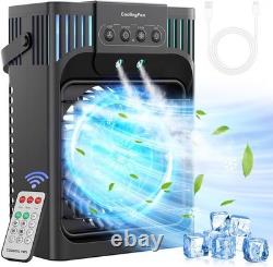 1200Ml Portable Air Conditioner Cooling Fan, Mini Air Conditioning Unit with
