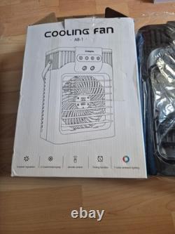 1200Ml Portable Air Conditioner Cooling Fan, Mini Air Conditioning Unit with Rem