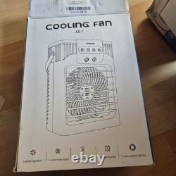 1200Ml Portable Air Conditioner Cooling Fan, Mini Air Conditioning Unit with Rem