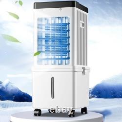 12L Portable Cooler Air Conditioning Unit Fan Humidifier W Remote Control 3 Gear
