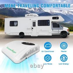 12V 2 in 1 Cool&Heat RV Rooftop Air Conditioner A/C Unit For Trailer Motorhome