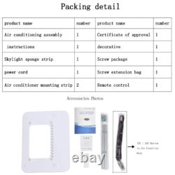 12V Air Conditioner RV Rooftop Electric Parking AC Unit Cooling For Caravan Van