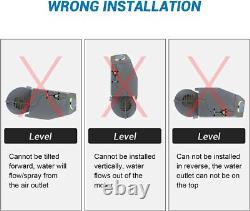 12V Car Truck Under Dash Air Conditioning Evaporator Heater Universal 3 Speed UK