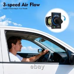 12V Car Truck Universal Under Dash Air Conditioning Evaporator Heater 3 Speed UK