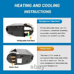 12V Car Truck Universal Under Dash Air Conditioning Evaporator Heater 3 Speed UK