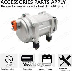 12V Cool&Heat A/C Kit Auto Car DC Universal Underdash Electric Air Conditioning