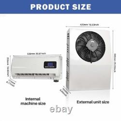 12V DC Air Conditioner Electric Split Truck Air Conditioning AC Unit Low Noise