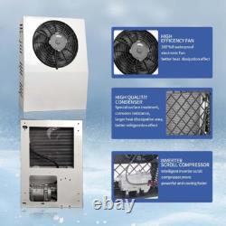 12V DC Air Conditioner Electric Split Truck Air Conditioning AC Unit Low Noise