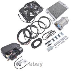 12V DC Electric Cool & Heat Underdash Air Conditioner Universal Vehicle A/C Kit