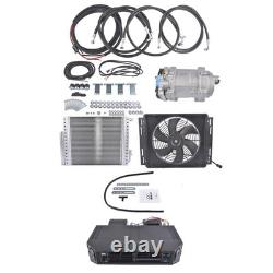 12V DC Electric Cool & Heat Underdash Air Conditioner Universal Vehicle A/C Kit