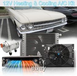 12V DC Universal Electric Cool & Heat Underdash Air Conditioner Car A/C Kit