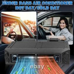 12V Dual Cool&Heat Under Dash Air Conditioner Electric Universal Car A/C Set Kit