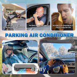12V Dual Cool&Heat Under Dash Air Conditioner Electric Universal Car A/C Set Kit