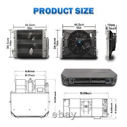12V Dual Cool&Heat Under Dash Air Conditioner Electric Universal Car A/C Set Kit