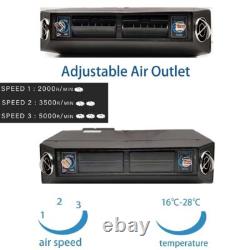 12V Dual Cool&Heat Under Dash Air Conditioner Electric Universal Car A/C Set Kit