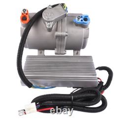 12V Electric Air Conditioning Compressor Unit for Truck Automobile RV Van Camper