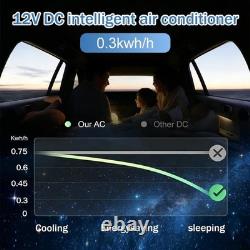 12V RV Air Conditioner Kit Heat & Cool Rooftop Electric AC Unit For Camper Truck