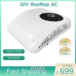 12V Rooftop Air Conditioner Electric Roof AC Unit For Truck RV Motorhome Caravan