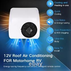 12V Rooftop RV Air Conditioner Heat Cool Electric AC Camper Bus