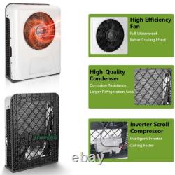 12V Truck RV Air Conditioner Split AC Unit Kit Fit Car Cab Bus Caravan 12000 BTU