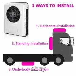 12V Truck RV Air Conditioner Split AC Unit Kit Fit Car Cab Bus Caravan 12000 BTU