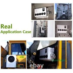 12V Truck RV Air Conditioner Split AC Unit Kit Fit Car Cab Bus Caravan 12000 BTU