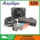 12V Under Dash Dual Cool & Heat Electric Air Conditioner Universal Car A/C Kit