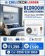 2.7kW R32 Wall Mounted Air Conditioning Unit Sinclair Keyon WiFi Remote