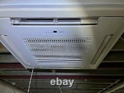 2 Fujitsu air conditioning split unit Cassettes both indoor and outdoor units