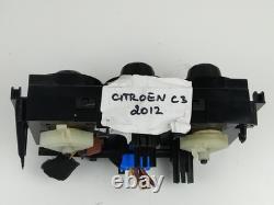 2012 CITROEN C3 II Operating Element Air Conditioning Control Unit OEM
