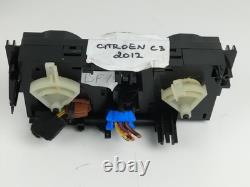 2012 CITROEN C3 II Operating Element Air Conditioning Control Unit OEM