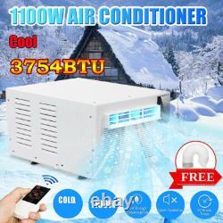 220V Portable Air Conditioner Cooling Conditioning Unit 3754 BTU 1100W WithRemote