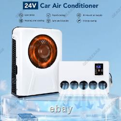 24V DC Truck Parking Air Conditioner 13500 BTU Electric RV Air Conditioning Set