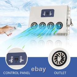 24V Truck Air Conditioner Unit RV Car AC Kit Cooling Air Conditioning 12000BTU