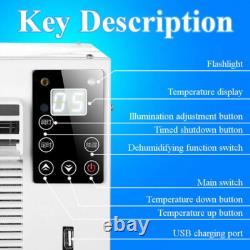 280W Portable Air Conditioner Mobile Air Conditioning Unit Cooling Cooler 220V