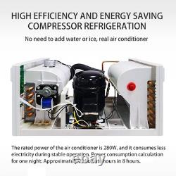 280W Portable Air Conditioner Mobile Air Conditioning Unit Cooling Cooler R290