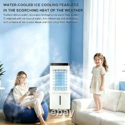 3-in-1 with Remote Control Portable Air Conditioning Fan 3 Speeds, 7.5H Timer