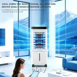 3-in-1 with Remote Control Portable Air Conditioning Fan 3 Speeds, 7.5H Timer 3-in-1 with Remote Control Portable Air Conditioning Fan 3 Speeds, 7.5H Timer